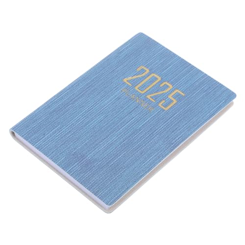 TEMPNAP Mini Tagesplaner Notizblock Praktischer Kalender für Büro und Zuhause Eleganter Schreibbuch Organizer Jeansblau mit Stilvollem Design Journaling von TEMPNAP