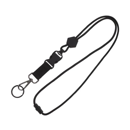 TEMPNAP Schlüsselband für Ausweise und Handys Verstellbares Lanyard mit Schlüsselring Leichtes und Langlebiges Design für Büro und Freizeit Schwarz Mehrzweck Badge Halter TEMPNAP Schlüsselband für Ausweise und Handys Verstellbares Lanyard mit Schlüsselring Leichtes und Langlebiges Design für Büro und Freizeit Schwarz Mehrzweck Badge Halter von TEMPNAP