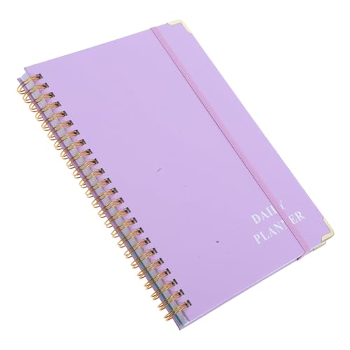 TEMPNAP Undatierter Planer Schule Planer kleines Ledertagebuch liniertes Hardcover-Tagebuch a5 liniertes Notizbuch Abdeckung Zeitschrift Hardcover-Notizbuch spiralblock Papier Violett TEMPNAP Undatierter Planer Schule Planer kleines Ledertagebuch liniertes Hardcover-Tagebuch a5 liniertes Notizbuch Abdeckung Zeitschrift Hardcover-Notizbuch spiralblock Papier Violett von TEMPNAP