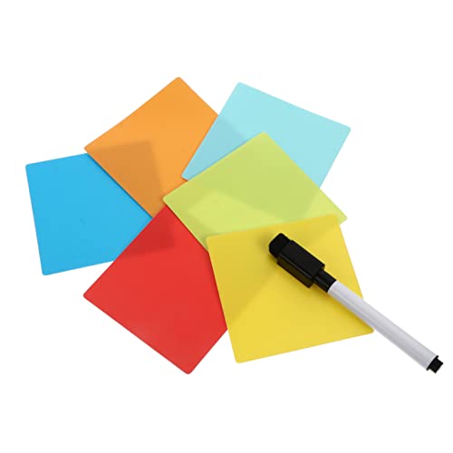 TEMPNAP Wiederverwendbare Notizbilder Selbstklebende Memo Pads Bunten und Abwischbar für Bürobedarf und Persönliche Erinnerungen von TEMPNAP