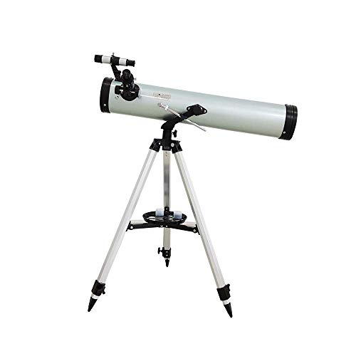 TENGJU Teleskop für Erwachsene Anfänger Kinder, 76 mm Blende 700 mm astronomisches Reflektor-Teleskop BAK4 Prisma FMC-Objektiv-Teleskop für Astronomie und Beobachtung von Mond und Landschaft TENGJU Teleskop für Erwachsene Anfänger Kinder, 76 mm Blende 700 mm astronomisches Reflektor-Teleskop BAK4 Prisma FMC-Objektiv-Teleskop für Astronomie und Beobachtung von Mond und Landschaft von TENGJU