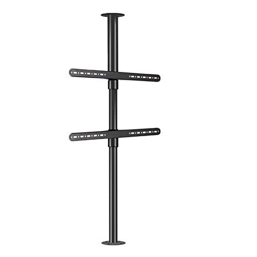 TENGJU Verstellbare TV-Halterung – 81,3 - 190,5 cm (32 - 75 Zoll) Trennwand, drehbarer Aufhänger, LCD-Fernseher, 360 Grad drehbarer Rahmen, Bodenständer, max. VESA 600 x 400 mm von TENGJU