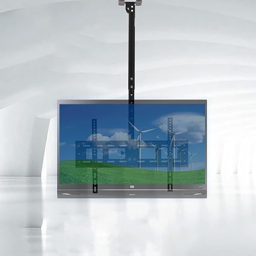 TV Wandhalterung Decke TV Halterung Vollbeweglich 360 Grad Drehung Neigbar Schwenkbar TV Halterung Kann 90° Flip Down TV Wandhalterung Halterung TV Wandhalterung Decke TV Halterung Vollbeweglich 360 Grad Drehung Neigbar Schwenkbar TV Halterung Kann 90° Flip Down TV Wandhalterung Halterung von TENGJU