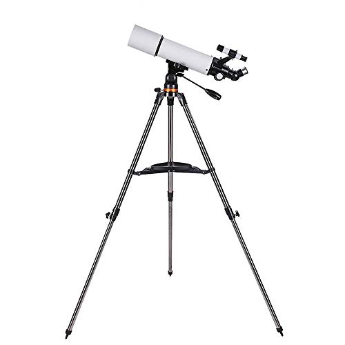 Teleskop, tragbares Refraktor-Teleskop mit Smartphone-Halterung und höhenverstellbarem Stativ-Reflektor-Teleskop für Anfänger, tolles Astronomie-Geschenk für Kinder, um Mond und Planeten zu erkunden von TENGJU