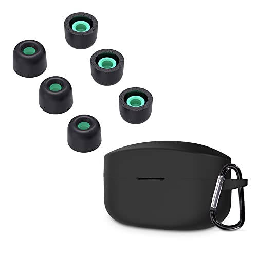 TENNMAK Memory Foam Ohrstöpsel Ersatz für Sony WF-1000XM4,WF WI XBA Serie WF-SP900 WF-XB700 WI-1000X Ohrstöpsel, Kopfhörer Fall *3 Paare (Mitte) von TENNMAK