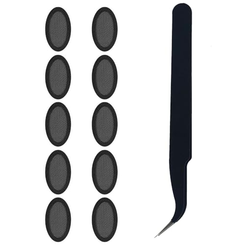 TENNMAK Staubdichter Ersatzfilter für JBL Tune Flex/Wave Flex/Wave Flex 2 Kopfhörer, Staubnetz, 5 Paar von TENNMAK