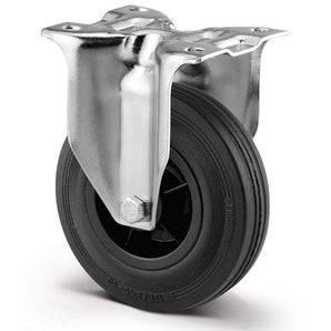 TENTE 3478 PVJ 080 P62 Bockrolle, schwarz, 80 mm von TENTE