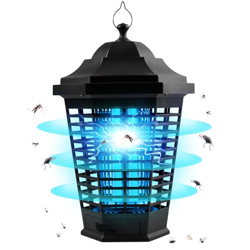 Elektrischer Insektenvernichter - 13W 4200V UV Mückenlampe Effektiver Schutz vor Mücken Motten und fliegenden Insekten ohne giftige Chemikalien ideal für Innen und Außenbereiche von TEPENAR