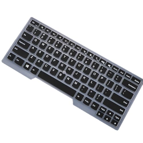 Silikon-Tastatur-Schutzfolie für T480S/T490S Tastatur, vollständiger Schutz vor Verschütten von TERNCOEW