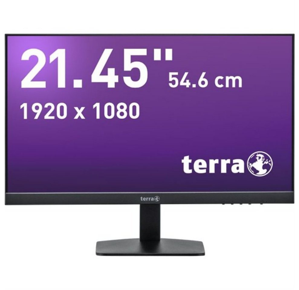 TERRA LCD/LED 2227W LED-Monitor (54,50 cm/21.5 , 1920 x 1080 Pixel (Full-HD) px, Full HD, 5 ms Reaktionszeit, 60 Hz, Full-HD, HDMI, DP, Vesa)" von TERRA