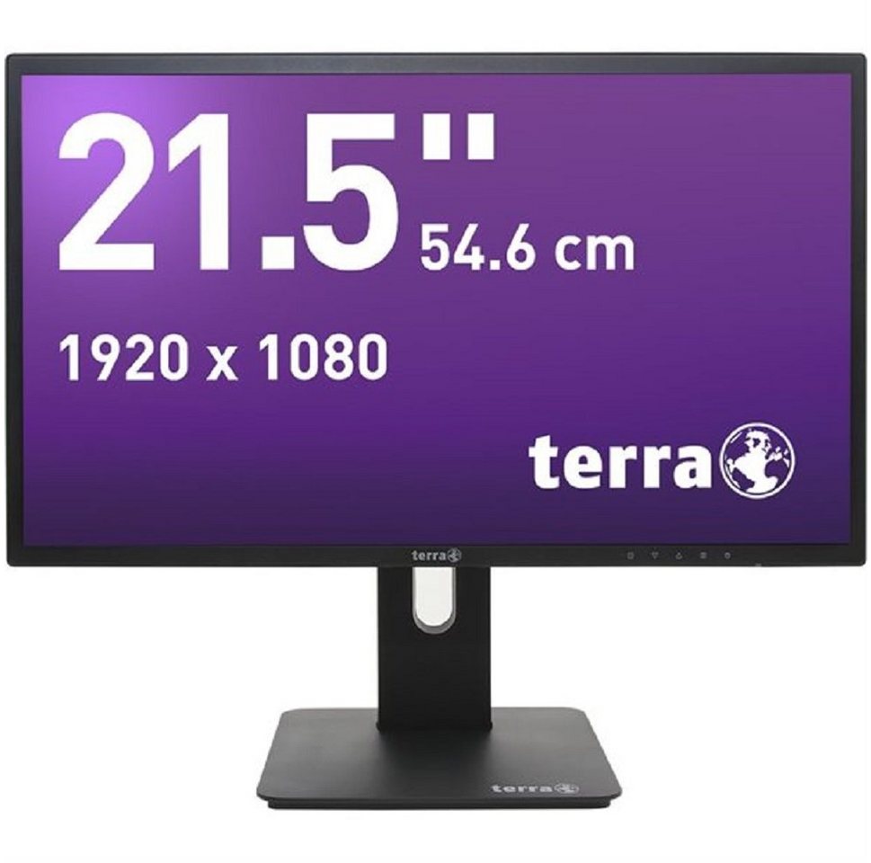 TERRA LED 2256W LED-Monitor (Full HD, 5 ms Reaktionszeit, 21.5, DP, HDMI, Pivot-Ansicht)" von TERRA