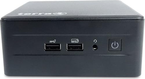 Terra PC-Micro 6000 Silent GREENLINE Windows 11 Home Core i5-1340P 16 GB RAM Business Micro-PC mini 2xHDMI 4K-Auflösung Kompakter Desktop mit vollem Funktionsumfang für hybrides Arbeiten von Terra