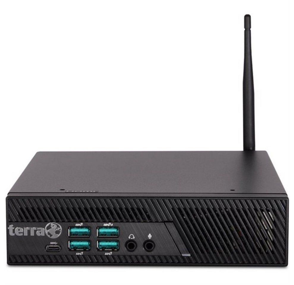 TERRA PC-Mini 6000V6 SILENT GREENLINE Mini-PC Barebone (Intel Core i5, Intel UHD Graphics 730, 8 GB RAM, 500 GB SSD, 2x Display Port (DP) Unterstützt Dual-Monitoring) von TERRA