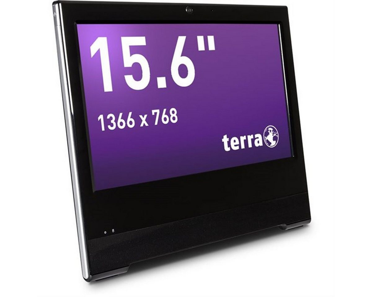 TERRA TERRA All-In-One-POS 15" fanless All-in-One PC (15.6 Zoll, Intel Core i3 8145U, Intel UHD Graphics 620, 8 GB RAM, 15,6 Zoll, VESA 100x100mm, HDMI, D-Sub/VGA) von TERRA