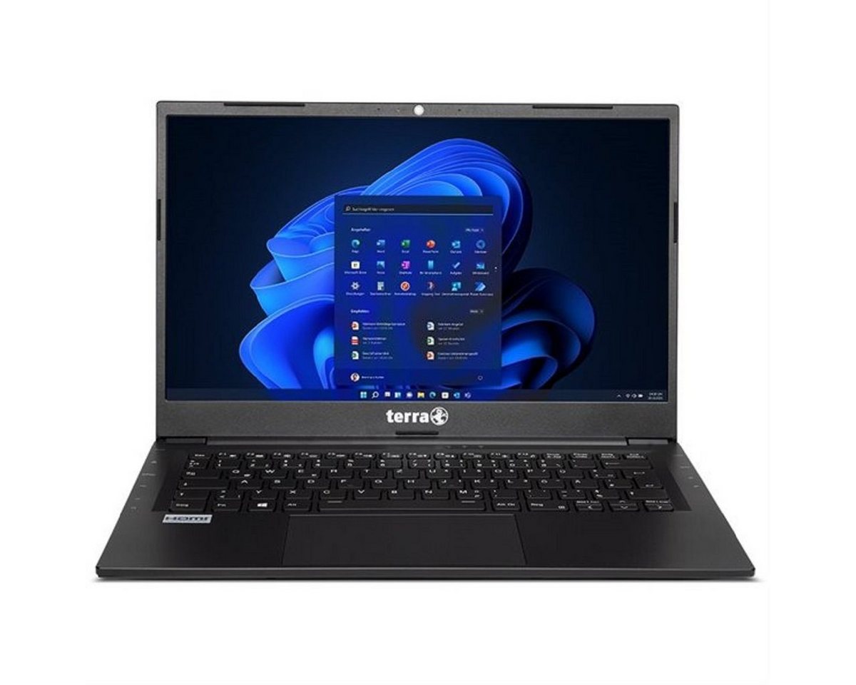 TERRA TERRA MOBILE 1516T - Windows 11 Home, i5 (11. Gen) Notebook Business-Notebook (Intel Core i5 1135G7, 500 GB SSD, DVD+-RW, Windows 11 Home, LTE-aufrüstbar, HDMI, DP) von TERRA