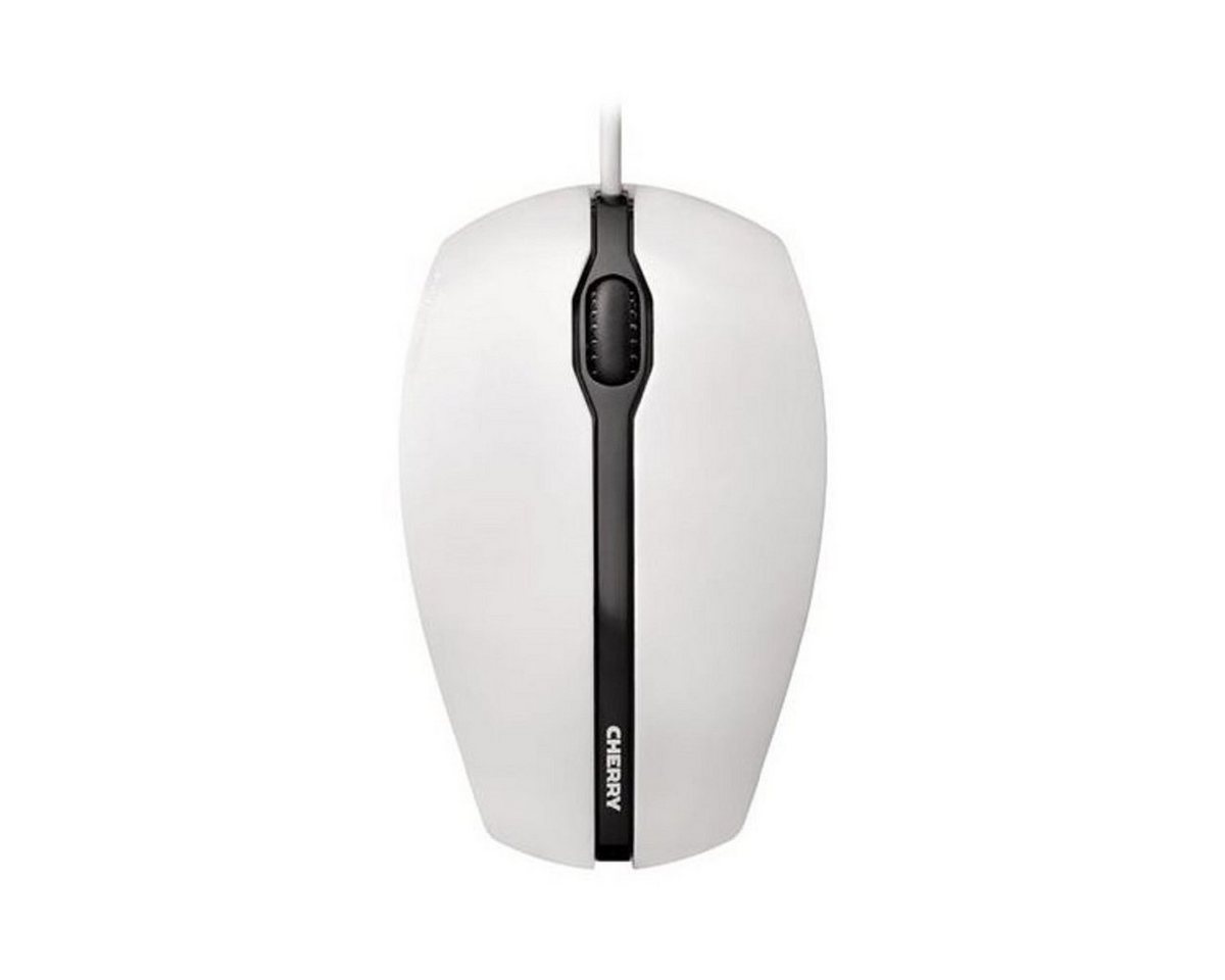 TERRA TERRA Mouse 1000 Corded USB white grey Maus (Weiß grau, USB) von TERRA