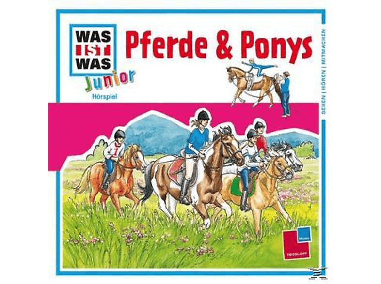 WAS IST WAS? Junior 02: Pferde und Ponys - (CD) von TESSLOFF