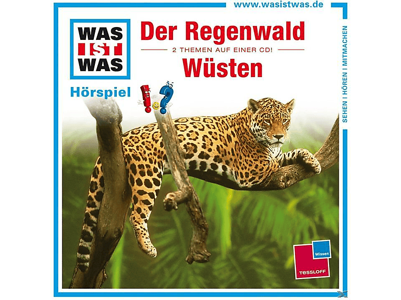 WAS IST WAS: Der Regenwald / Wüsten - (CD) von TESSLOFF