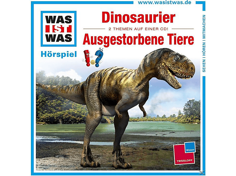 WAS IST WAS: Dinosaurier / Ausgestorbene Tiere - (CD) von TESSLOFF