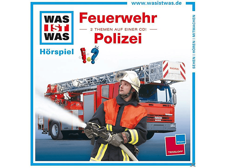 WAS IST WAS: Feuerwehr / Polizei - (CD) von TESSLOFF