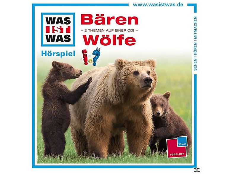 Was Ist - Folge 20: Bären Wölfe (CD) von TESSLOFF