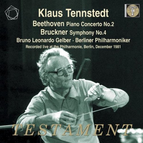Beethoven: Klavierkonzert Nr.2 Op.19/Bruckner: Sinfonie Nr.4 von TESTAMENT