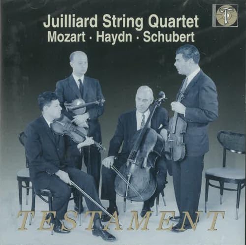 Streichquartett Nr.19 KV 465 & Streichquartett C-Dur Op.74 & Op.77 & Quartettsatz C-Moll d 703 von TESTAMENT