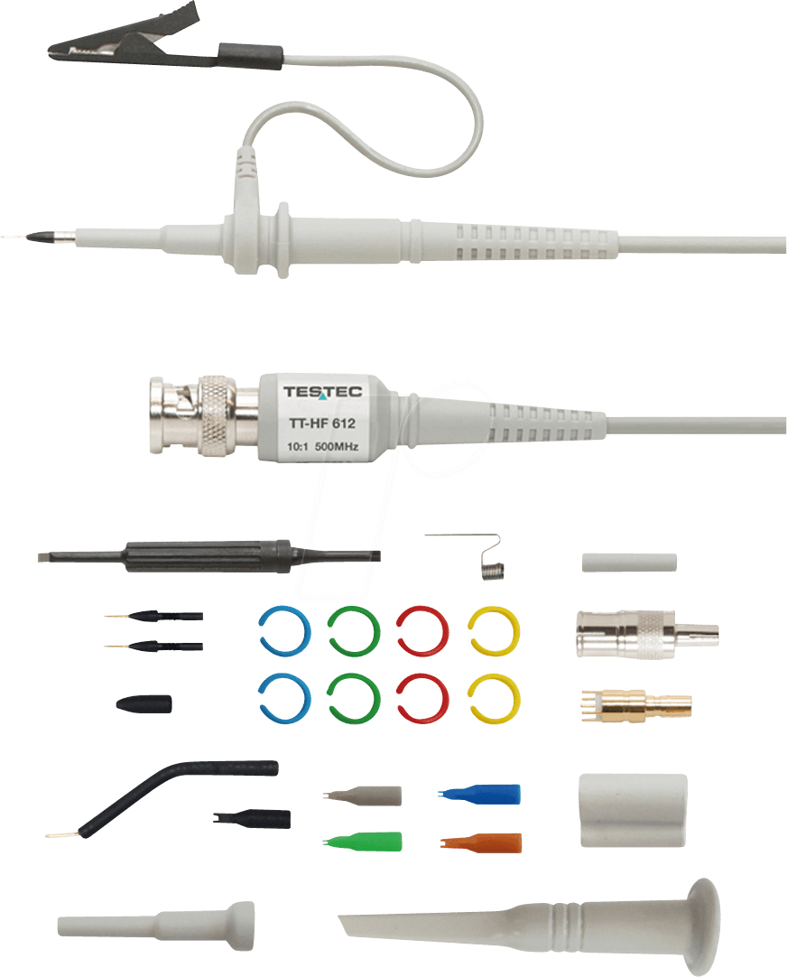 TESTEC 12070 - HF 612 - Tastkopf, 500 MHz, 10 Mohm von TESTEC