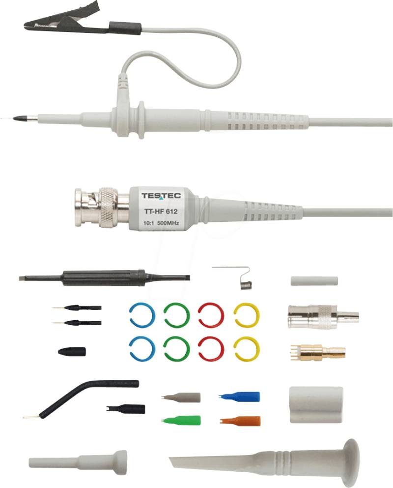 TESTEC 12070 - HF 612 - Tastkopf, 500 MHz, 10 Mohm von TESTEC