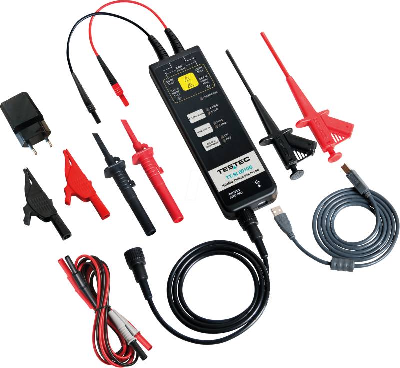 TT-SI 8010B - Differenzialtastkopf, 70 MHz, aktiv von TESTEC