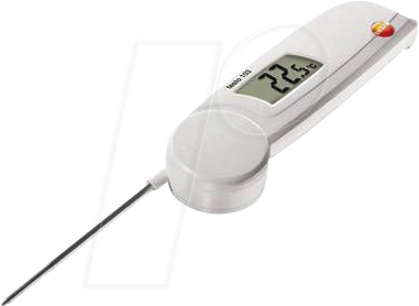 TESTO 0560 0103 - Digital-Einstechthermometer testo 103, -30 bis +220 °C, HACCP von TESTO