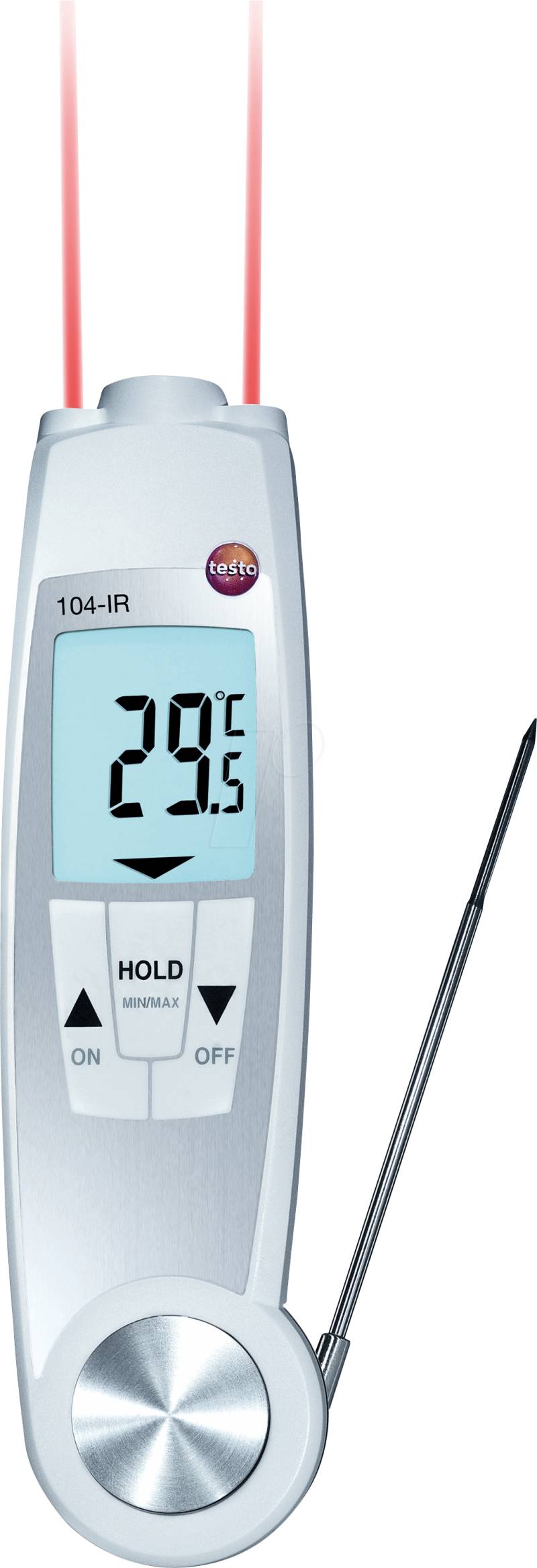 TESTO 0560 1040 - Einstech-Infrarot-Thermometer testo 104-IR, -50 bis +250 °C von TESTO