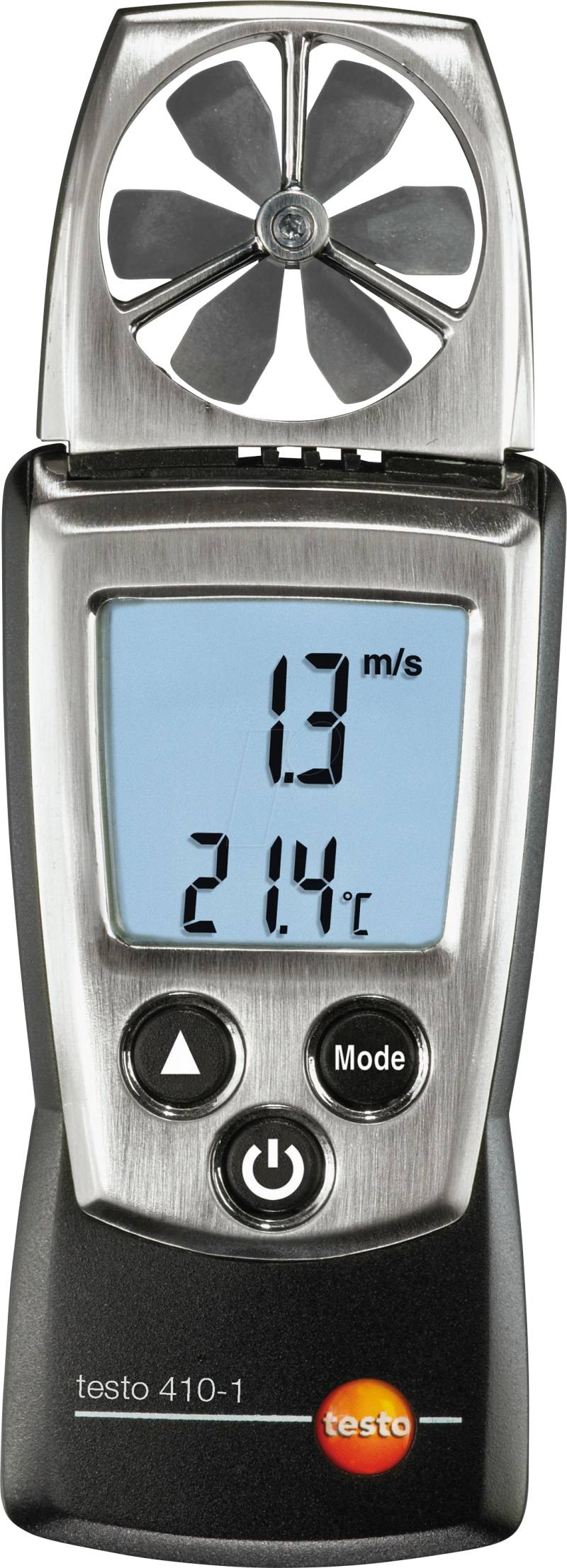 TESTO 0560 4101 - Flügelrad-Anemometer testo 410-1 für Geschwindigkeit und Tempera von TESTO