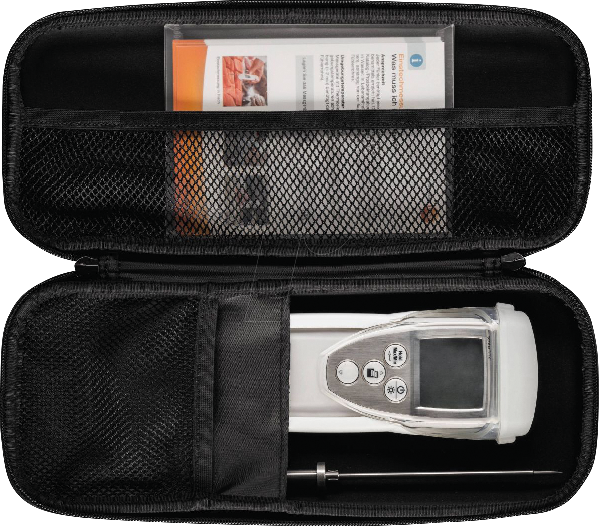 TESTO 0563 0100 - Digital-Thermometer testo 112, konformitätsbewertet, Set von TESTO