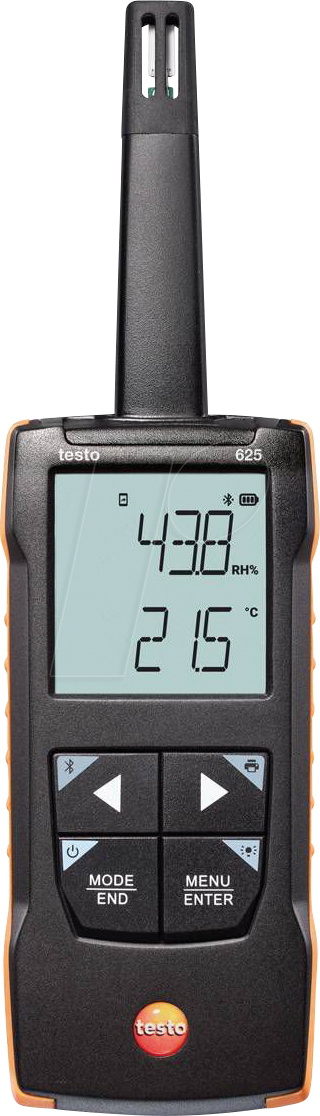 TESTO 0563 1625 - Digitales Thermohygrometer testo 625, -20 bis +60 °C von TESTO