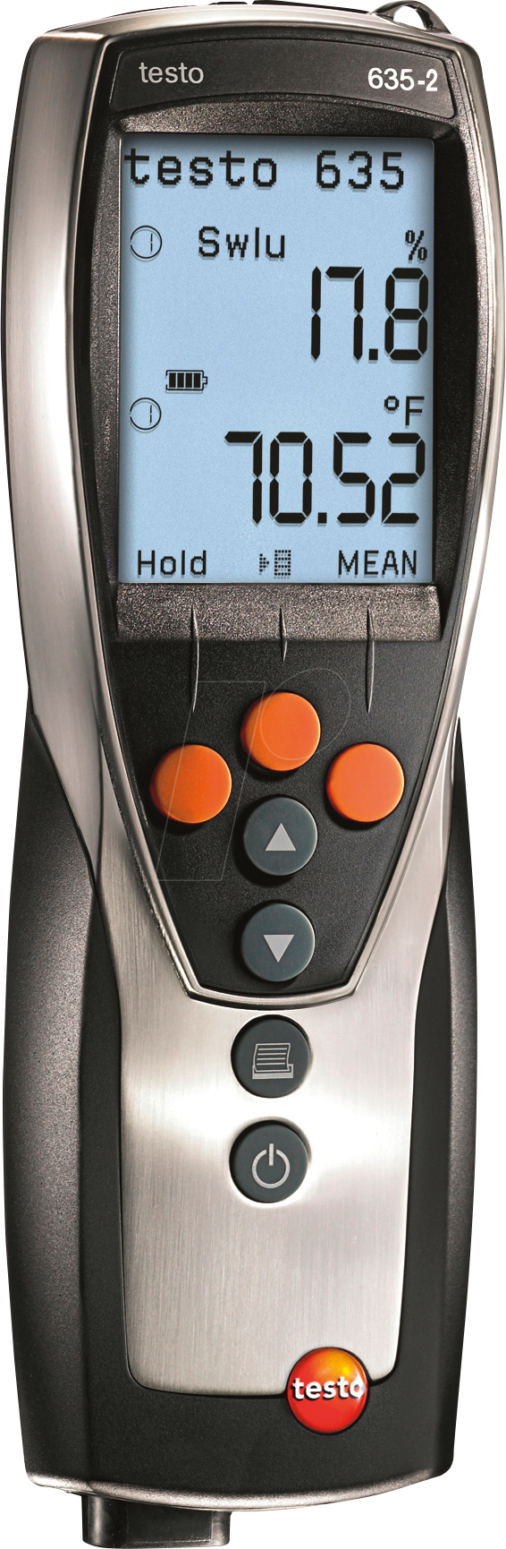 TESTO 0563 6352 - Digital-Thermometer testo 635-2, -200 bis +1370 °C, Feuchtemessu von TESTO