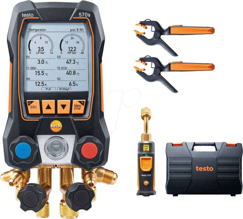 TESTO 0564 5702 - testo 570s Smart Vakuum Set von TESTO