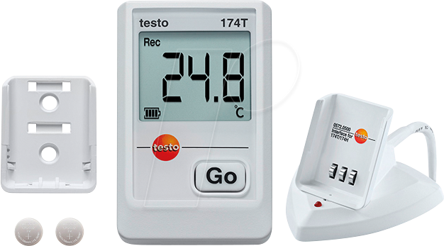TESTO 0572 0561 - testo 174 T Set - Mini-Datenlogger für Temperatur von TESTO
