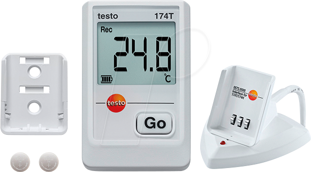 TESTO 0572 0561 - testo 174 T Set - Mini-Datenlogger für Temperatur TESTO 0572 0561 - testo 174 T Set - Mini-Datenlogger für Temperatur von TESTO