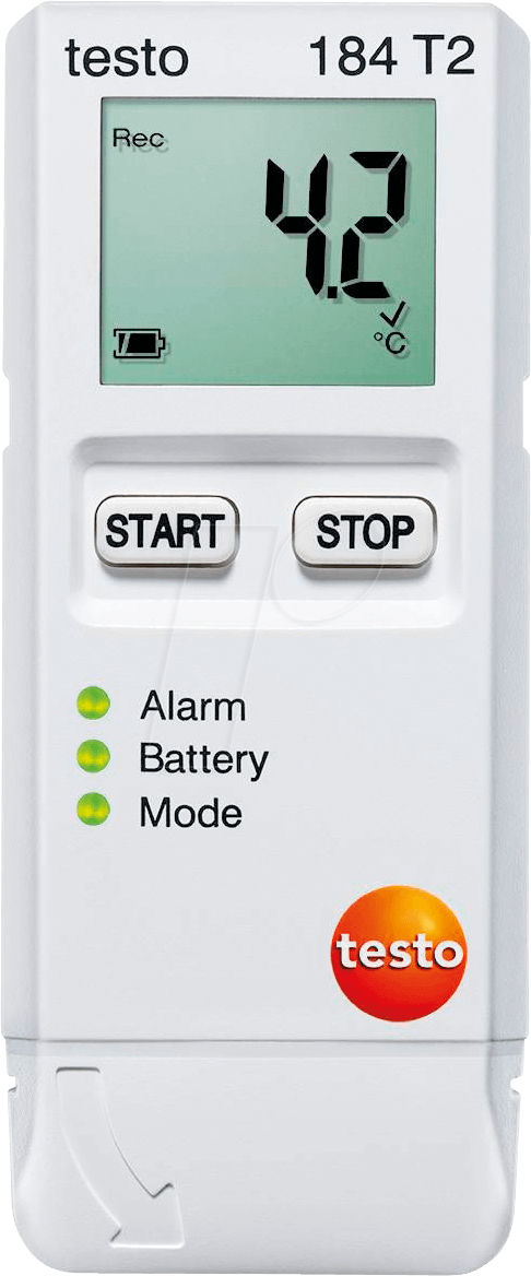 TESTO 0572 1842 - testo 184 T2 - Datenlogger Temperatur von TESTO