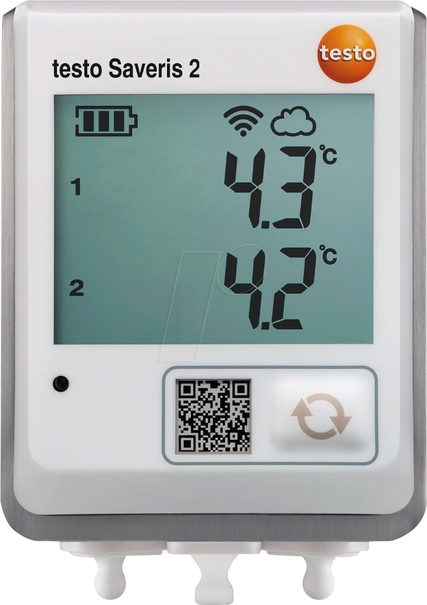 TESTO 0572 2032 - testo Saveris 2-T2 - Funk-Datenlogger für NTC-Temperaturfühler TESTO 0572 2032 - testo Saveris 2-T2 - Funk-Datenlogger für NTC-Temperaturfühler von TESTO