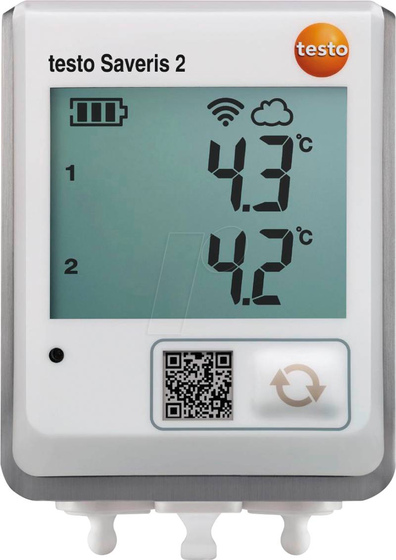 TESTO 0572 2032 - testo Saveris 2-T2 - Funk-Datenlogger für NTC-Temperaturfühler von TESTO