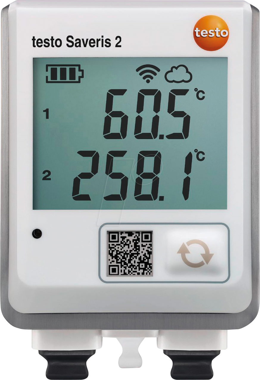 TESTO 0572 2033 - testo Saveris 2-T3 - Funk-Datenlogger für TE-Temperaturfühler von TESTO