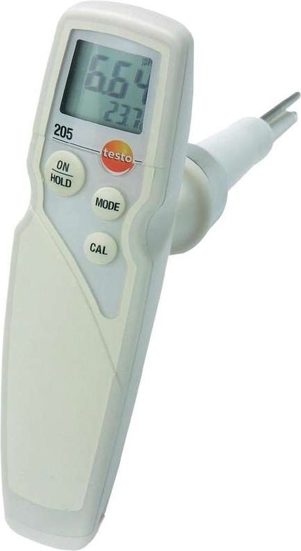TESTO pH-Messgerät für Lebensmittelbereich 205 (0563 2051) von TESTO