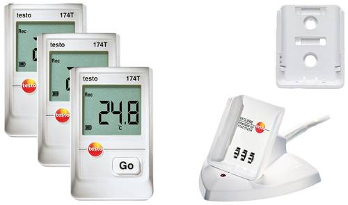 Testo 0563 0561 174 T Temperatur-Datenlogger Messgröße Temperatur -30 bis +70°C von TESTO