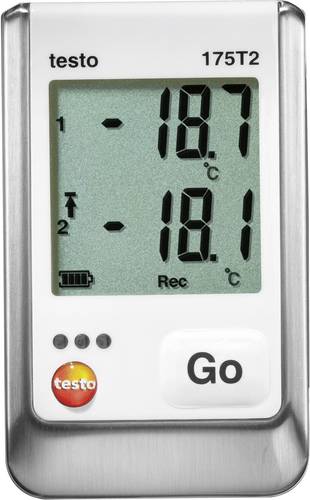 Testo 0572 1752 175 T2 Temperatur-Datenlogger Messgröße Temperatur -40 bis +120°C von TESTO