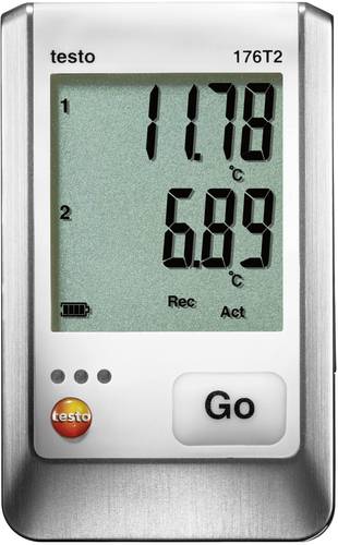 Testo 0572 1762 176 T2 Temperatur-Datenlogger Messgröße Temperatur -50 bis +400°C Testo 0572 1762 176 T2 Temperatur-Datenlogger Messgröße Temperatur -50 bis +400°C von TESTO