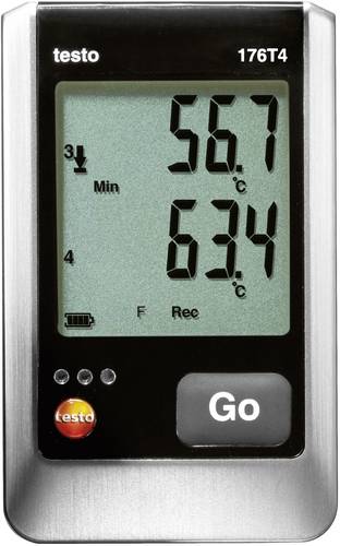 Testo 0572 1764 176 T4 Temperatur-Datenlogger Messgröße Temperatur -200 bis 1000°C von TESTO