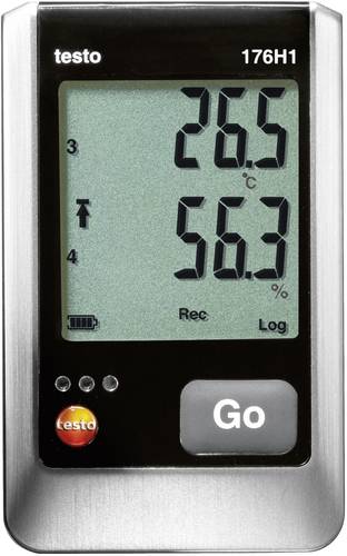 Testo 0572 1765 176 H1 Multi-Datenlogger Messgröße Temperatur, Luftfeuchtigkeit -40 bis 70°C 0 bi von TESTO