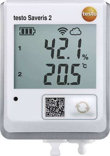 Testo 0572 2035 Saveris 2-H2 Multi-Datenlogger Messgröße Temperatur, Luftfeuchtigkeit -30 bis 70° von TESTO